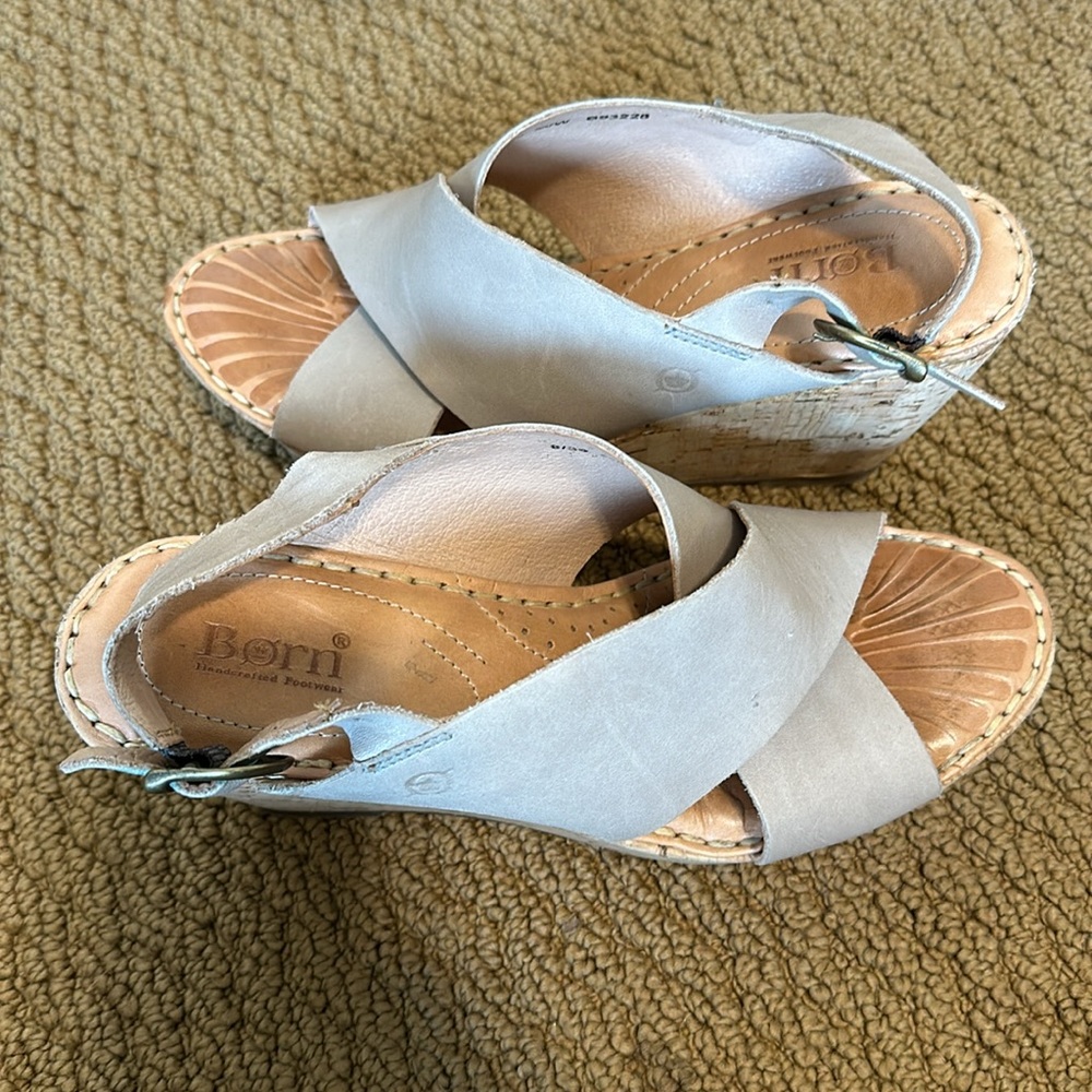 Born platform sandals